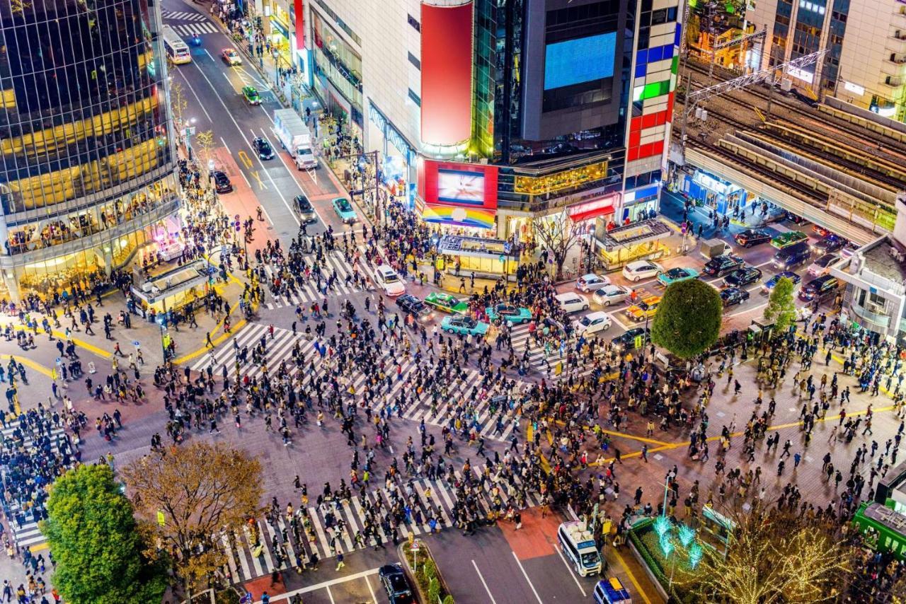 涩谷中心 ! 涩谷十字路口 109 Shibuya Scramble Crossing 高速无限制网络#703 Apartamento Tóquio Exterior foto